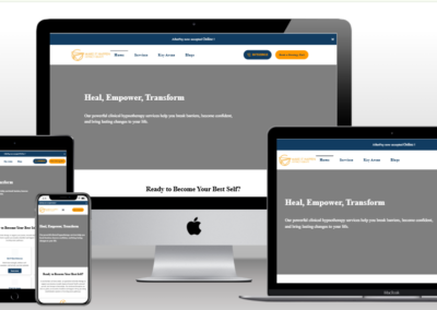 Therapy Website Design Portfolio