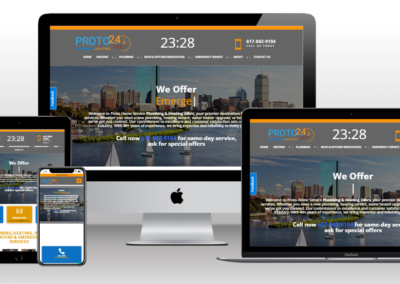 Plumber Website Design Portfolio